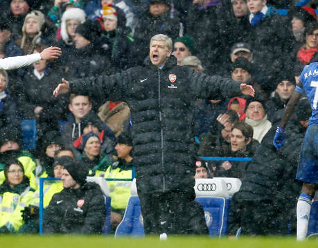 Football - Chelsea v Arsenal - Barclays Premier League  -