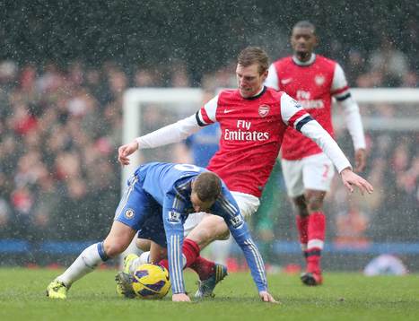 Football - Chelsea v Arsenal - Barclays Premier League  -