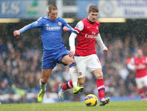 Football - Chelsea v Arsenal - Barclays Premier League  -