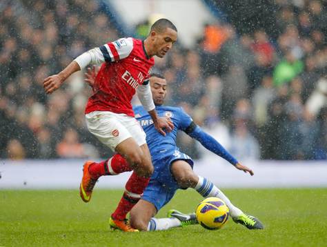 Football - Chelsea v Arsenal - Barclays Premier League  -