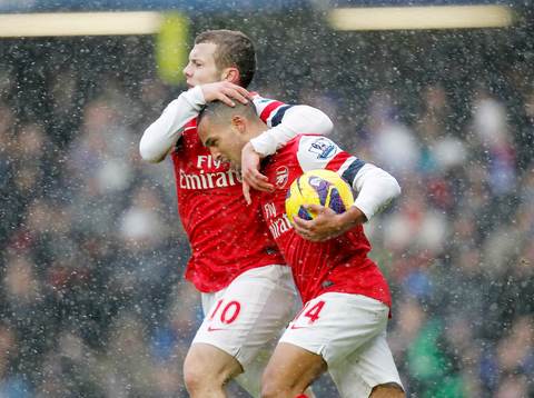Football - Chelsea v Arsenal - Barclays Premier League  -