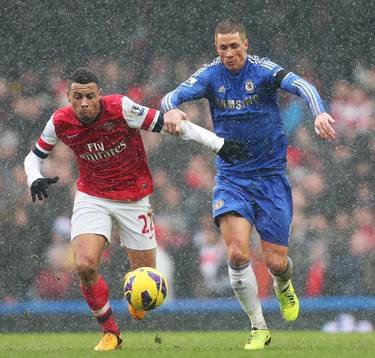 Football - Chelsea v Arsenal - Barclays Premier League  -