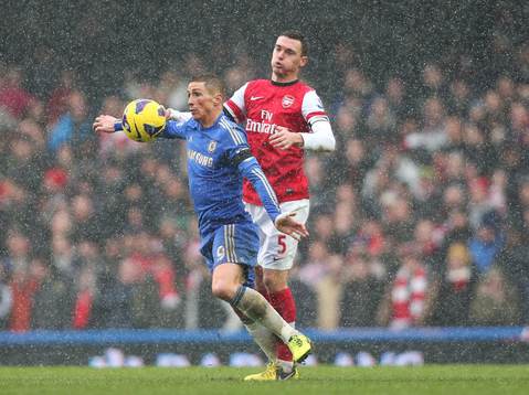 Football - Chelsea v Arsenal - Barclays Premier League  -