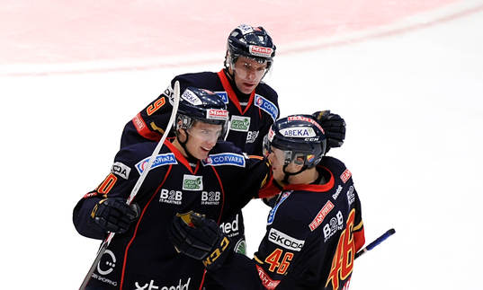 1-1 av Alexander Wennberg grattas 10, Pontus Åberg 46,