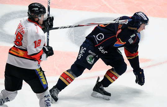 Djurgårdens nr 61 Markus Ljungh och Asplövens nr 18