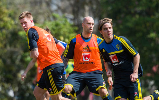 Pontus Jansson och Daniel Majstorovic som mittbackspar