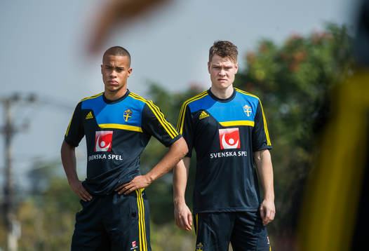 Robin Quaison och Viktor Claesson