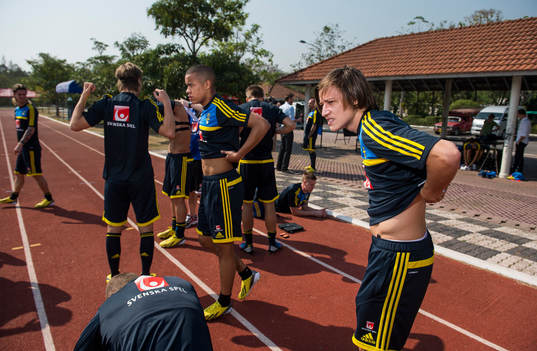 Robin Quaison och Simon Thern