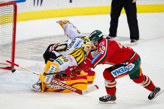 Sebastian Collberg, Frölunda gör mål på Johan
