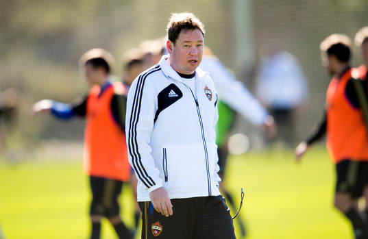 Leonid Slutskiy, tränare CSKA Moskva