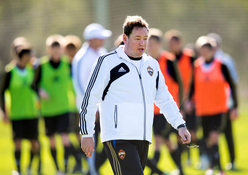 Leonid Slutskiy, tränare CSKA Moskva