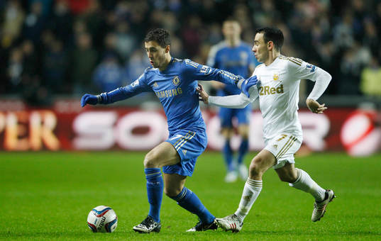 Football - Swansea City v Chelsea - Capital One Cup Semi