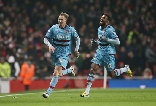 Football - Arsenal v West Ham United - Barclays Premier