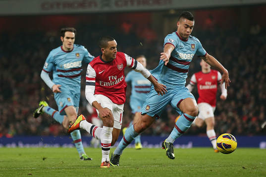 Football - Arsenal v West Ham United - Barclays Premier