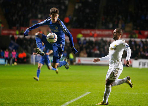 Football - Swansea City v Chelsea - Capital One Cup Semi