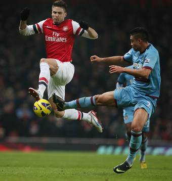 Football - Arsenal v West Ham United - Barclays Premier
