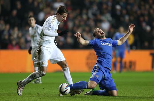 Football - Swansea City v Chelsea - Capital One Cup Semi