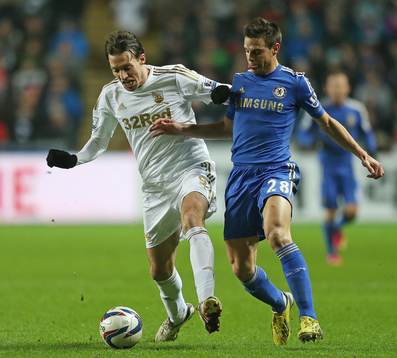 Football - Swansea City v Chelsea - Capital One Cup Semi