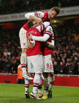 Football - Arsenal v West Ham United - Barclays Premier