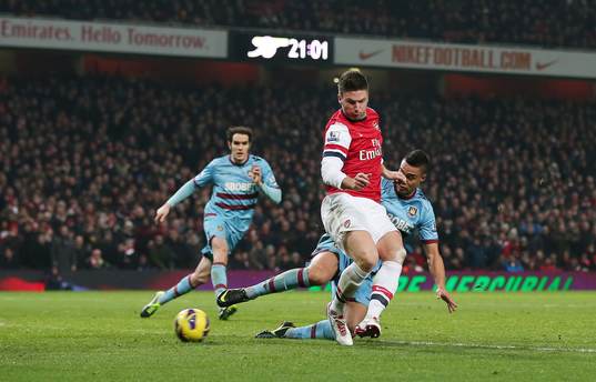 Football - Arsenal v West Ham United - Barclays Premier