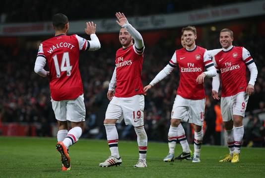 Football - Arsenal v West Ham United - Barclays Premier
