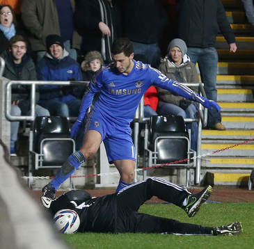 Football - Swansea City v Chelsea - Capital One Cup Semi