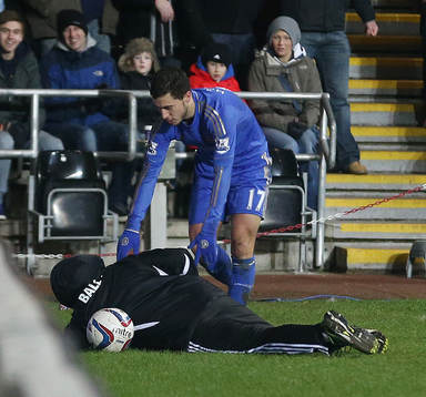 Football - Swansea City v Chelsea - Capital One Cup Semi