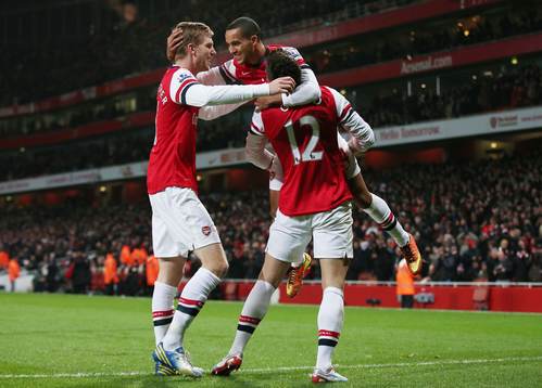 Football - Arsenal v West Ham United - Barclays Premier