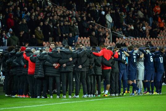 Hommage a Nick BROAD   - 23.01.2013 - PSG / Toulouse  -