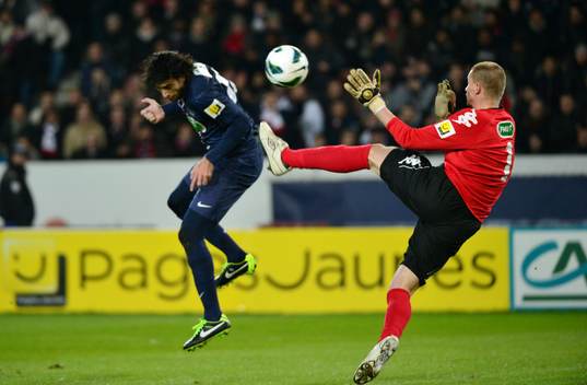 Javier PASTORE / Olivier BLONDEL  - 23.01.2013 - PSG /