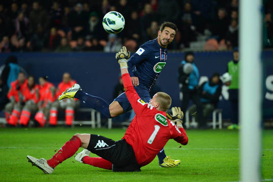 But Ezequiel LAVEZZI  - 23.01.2013 - PSG / Toulouse  - 16es