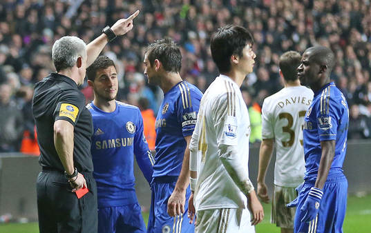Football - Swansea City v Chelsea - Capital One Cup Semi