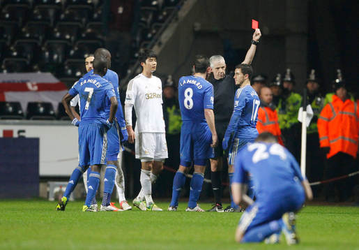Football - Swansea City v Chelsea - Capital One Cup Semi
