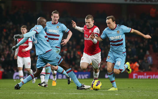 Football - Arsenal v West Ham United - Barclays Premier