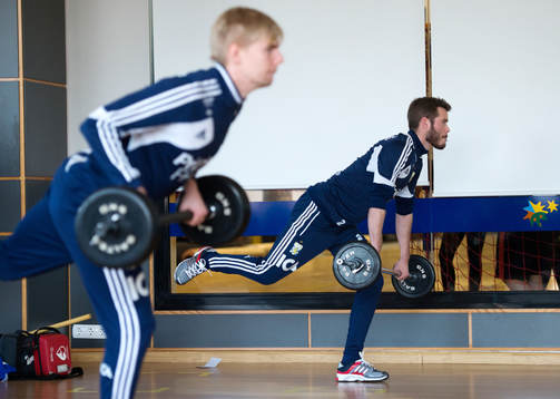 Erik Lund och Emil Salomonsson, IFK Göteborg