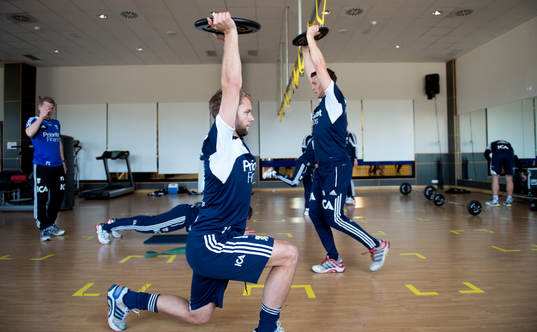Träning i gym