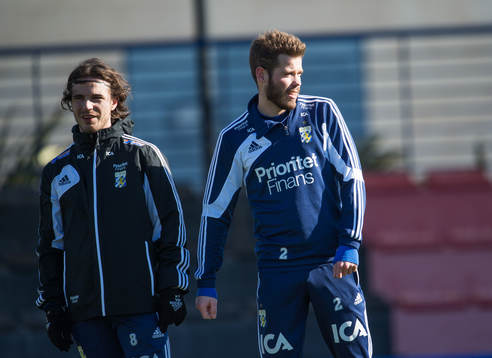 Nordin Gerzic och Emil Salomonsson, IFK Göteborg
