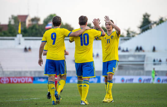 Fotboll, King´s Cup, Sverige - Nordkorea