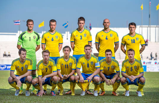 Fotboll, King´s Cup, Sverige - Nordkorea