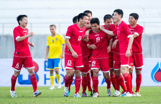 Jubel i Nordkorea
