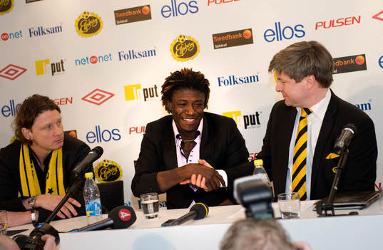 IF Elfsborg presenterar ny spelare. Bo Johansson,