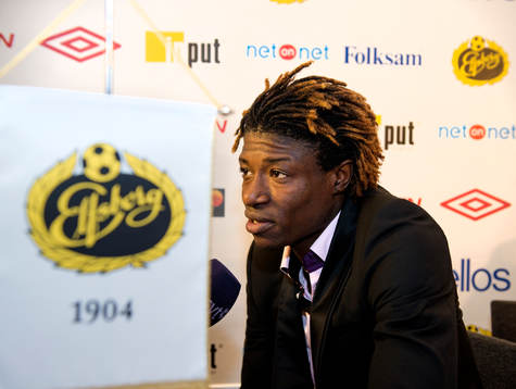 IF Elfsborg presenterar ny spelare. Mohamed Bangura