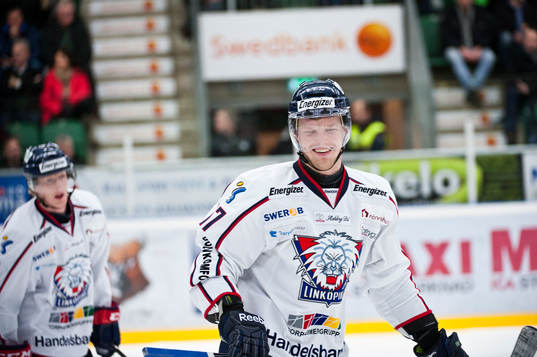 Carl Söderberg, Linköping, jubel, skratt