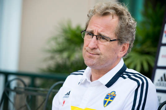 Pressträff med Erik Hamrén, förbundskapten
