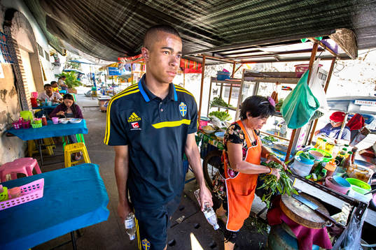 Robin Quaison i Chiang Mai