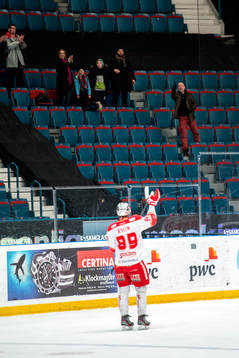 David Åslin, Troja tackar fansen