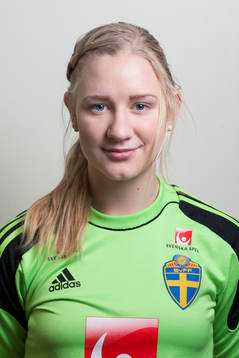 Louise Högrell, Målvakt