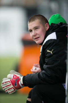 Fotboll, Träningsmatch, Gais-BK Häcken. Oliver