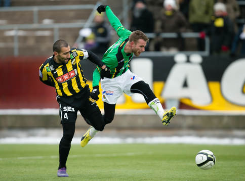 Fotboll, Träningsmatch, Gais-BK Häcken. Mohammed Ali