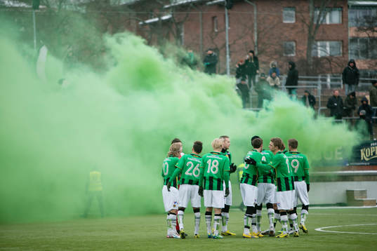 Fotboll, Träningsmatch, Gais-BK Häcken
